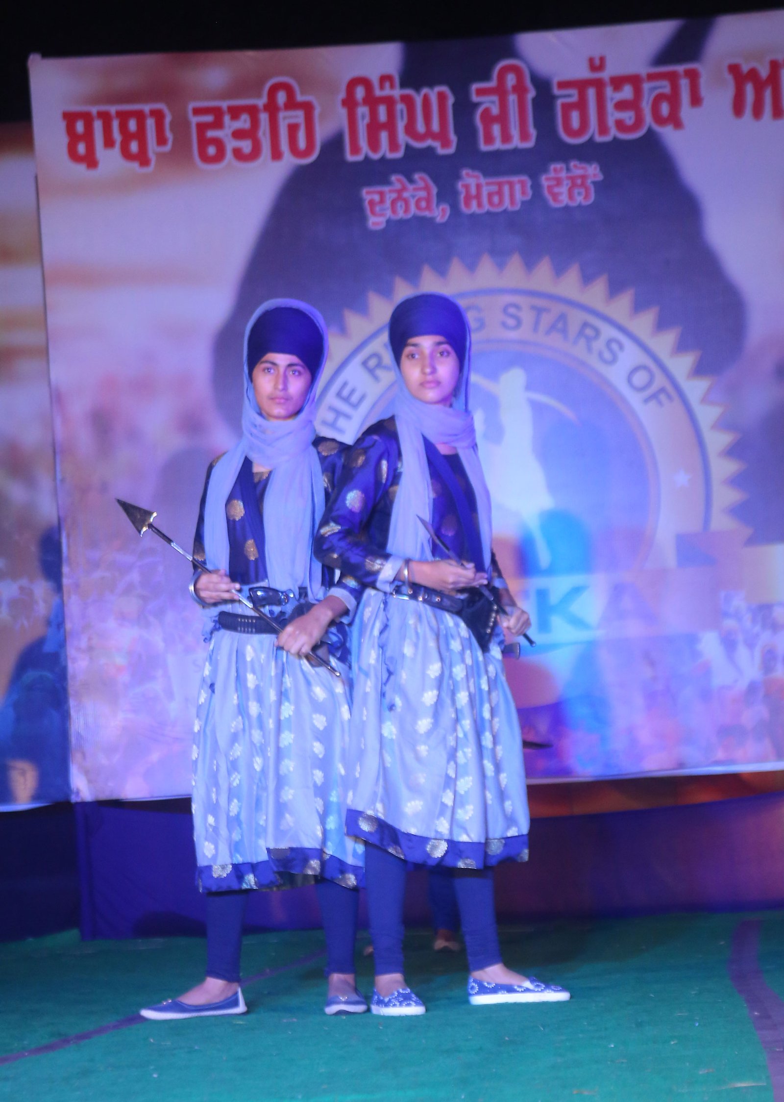Kaur Khalsa Gatka Group Sikh Modelling